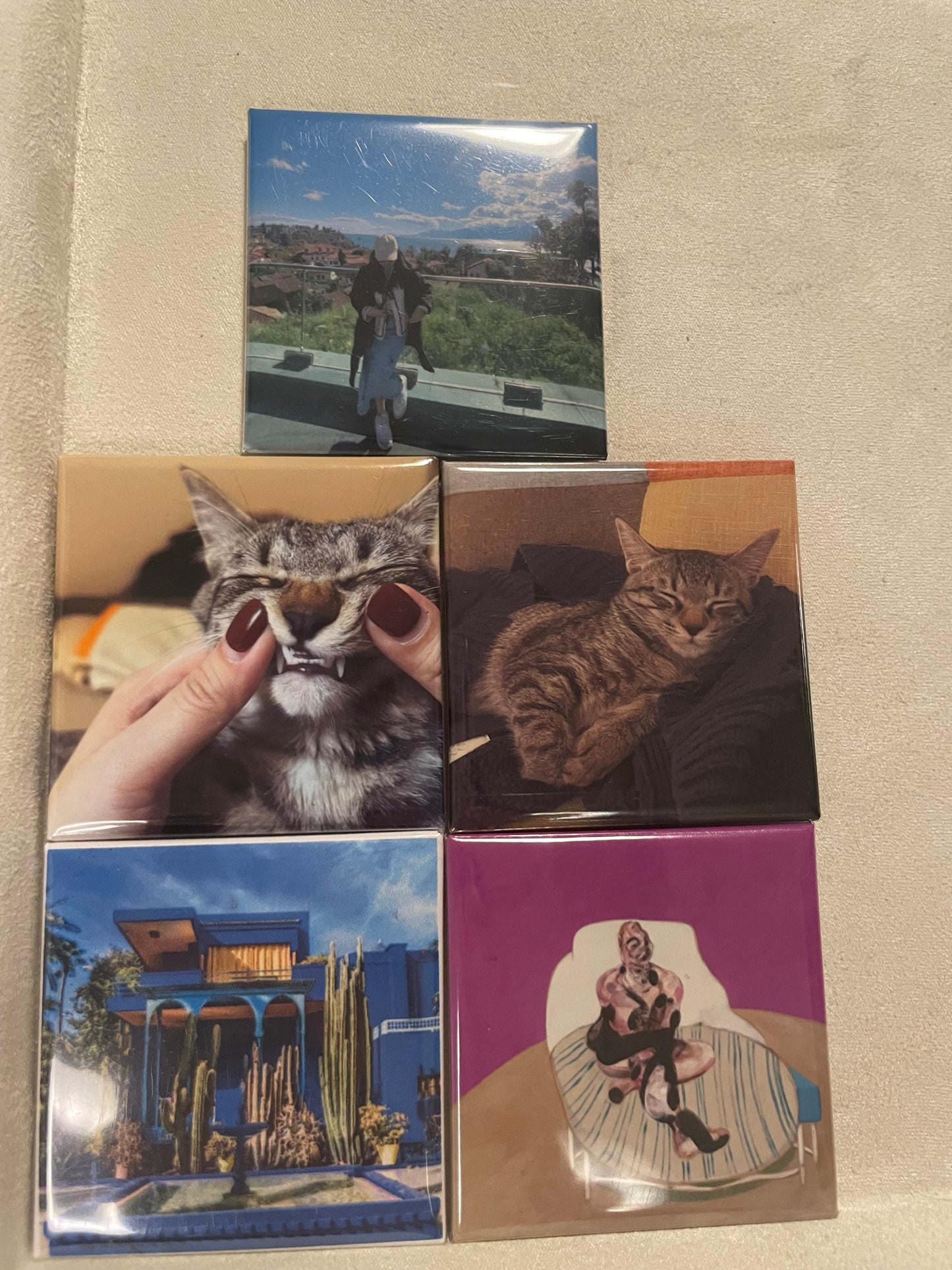 NFC客製照片磁鐵 (NFC Custom Photo Magnet)